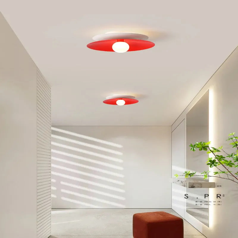 Disc-Shaped Minimalist Modern Ceiling Light