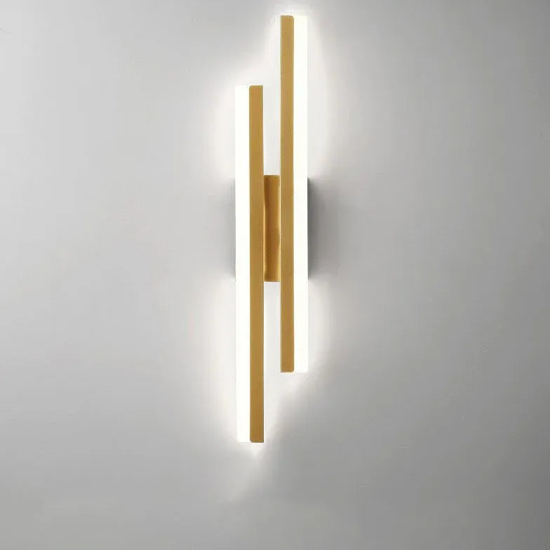 Minimalist Double Linear Dimmable Modern Wall Lights