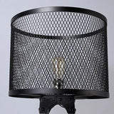 Mesh Lantern Style Four-Legged Floor Lamp