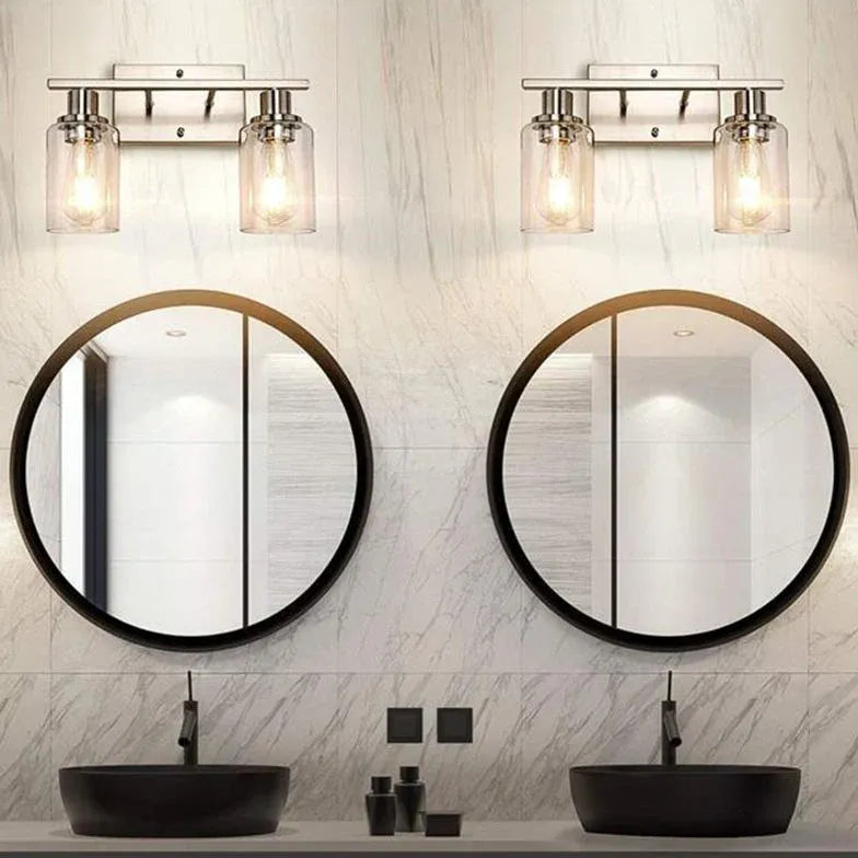 Brushed Nickel Wall Lights Bathroom