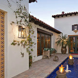 Mediterranean Corner Outdoor Lantern Lights