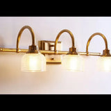 vintage bathroom wall lights glass