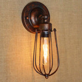 Iron Art Lampshade Vintage Wall Lights