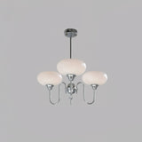 Milky White Glass Vintage Pendant Light