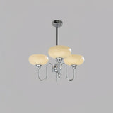 Milky White Glass Vintage Pendant Light