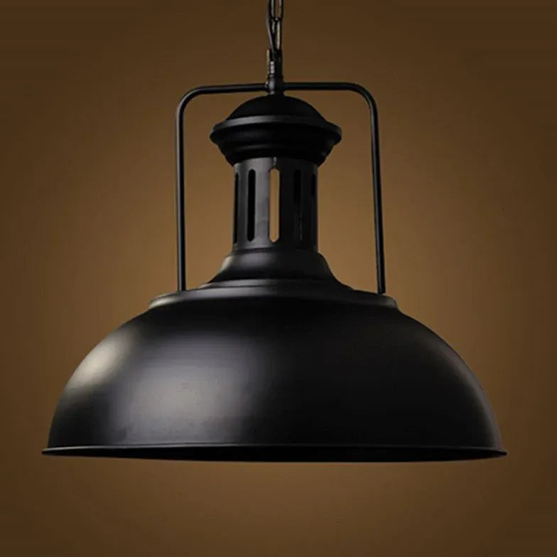 Metal Arch Industrial Living Room Pendant Light