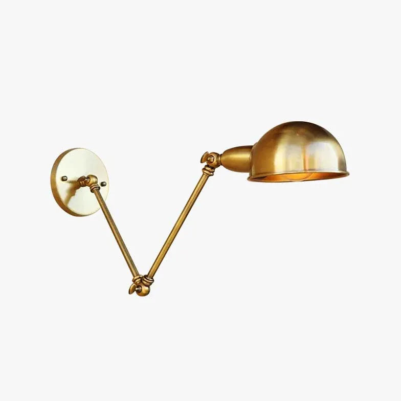 Bronze Swing Arm Industrial Wall Lights