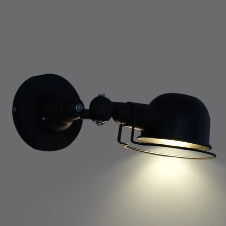 Dome Swing Arm Industrial Wall Lights