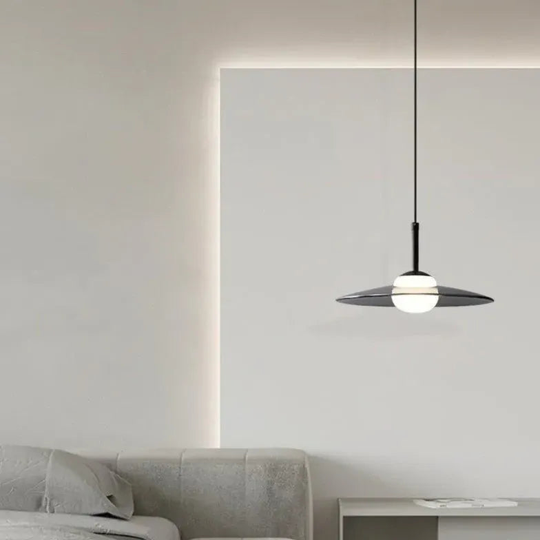 Spherical Dish Bedroom Modern Pendant Light