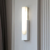 Rectangular Black Modern Living Room Wall Light