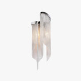 Silver Chain Modern Wall Lights