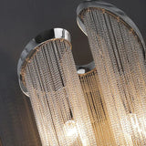 Silver Chain Modern Wall Lights