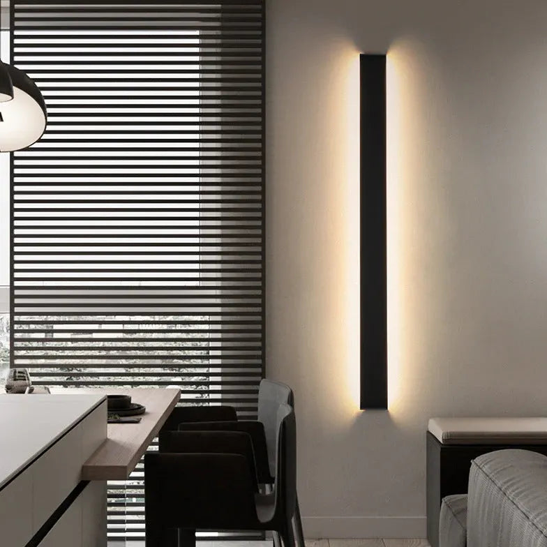 Aluminum Long Strip Led Modern Wall Lights