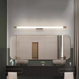 Gold Thin Tube Led Bathroom Mirror Lights