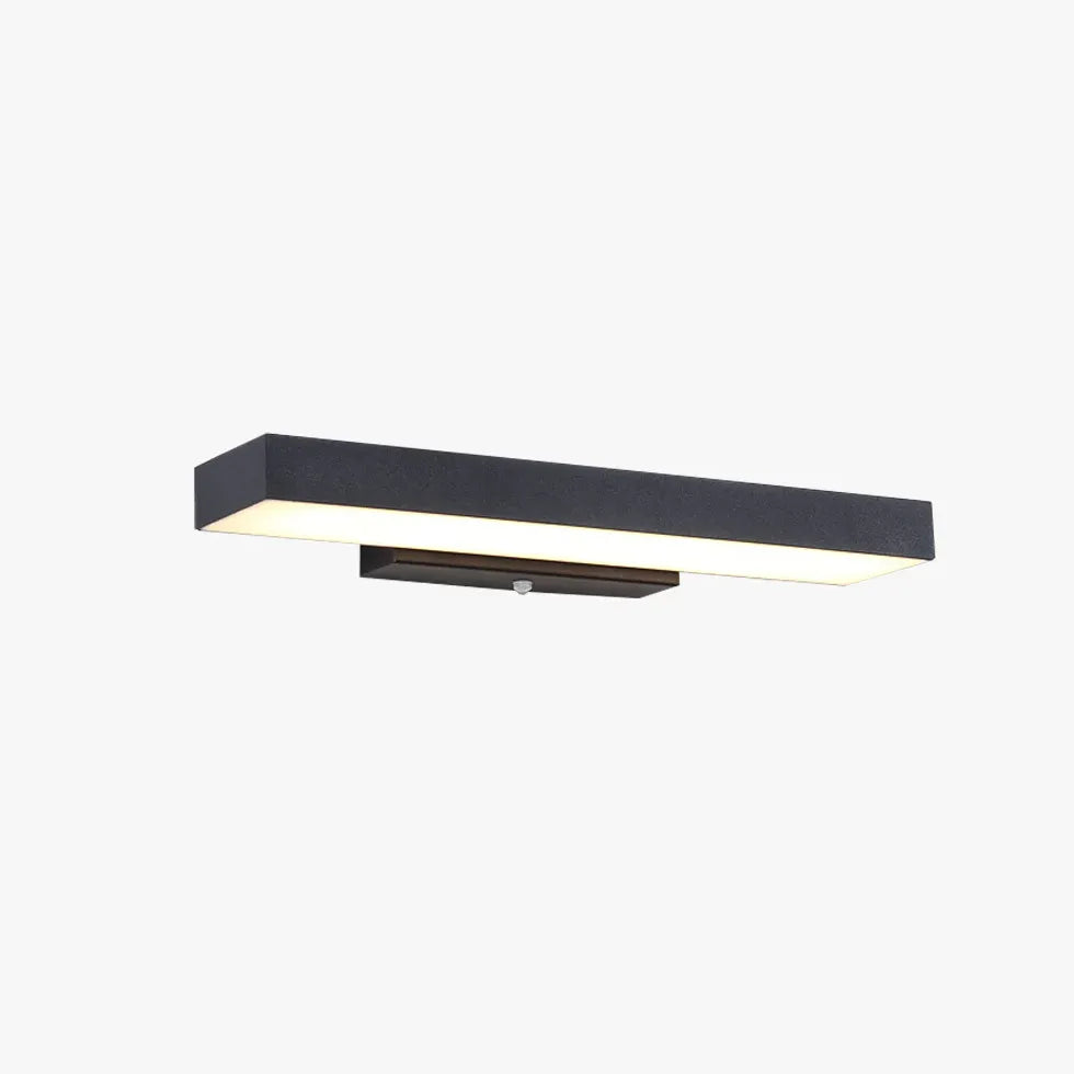 modern outdoor wall lights with sensor black