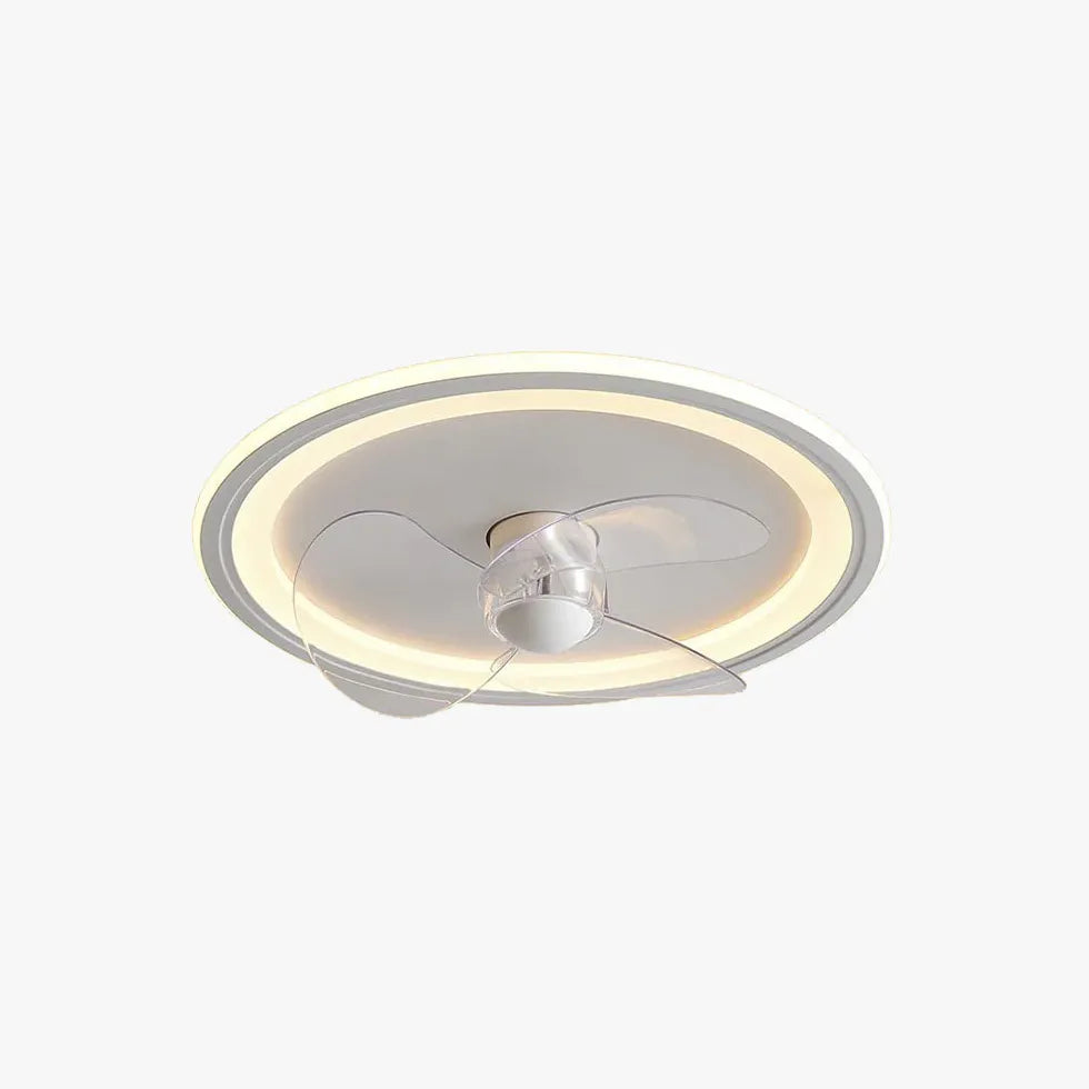 LED Ring Ceiling Fan with Light