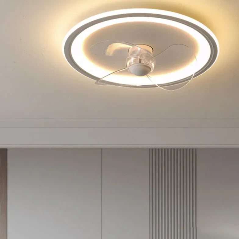 LED Ring Ceiling Fan with Light