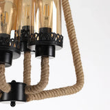 Rope Bulb Cluster Restaurant Industrial Pendant Light