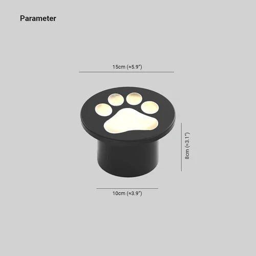 Cat Paw Garden Ground Outdoor Lights