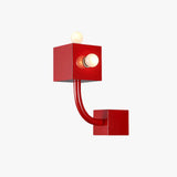 Red Cube Creative Modern Wall Lights