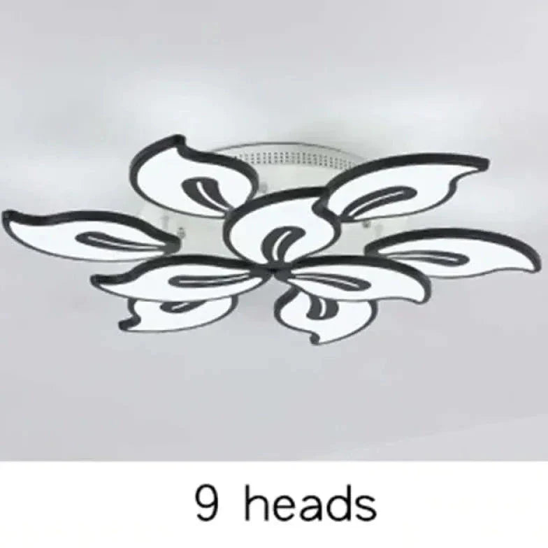 Petal-Shaped Modern Living Room Ceiling Light