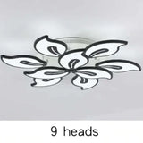 Petal-Shaped Modern Living Room Ceiling Light