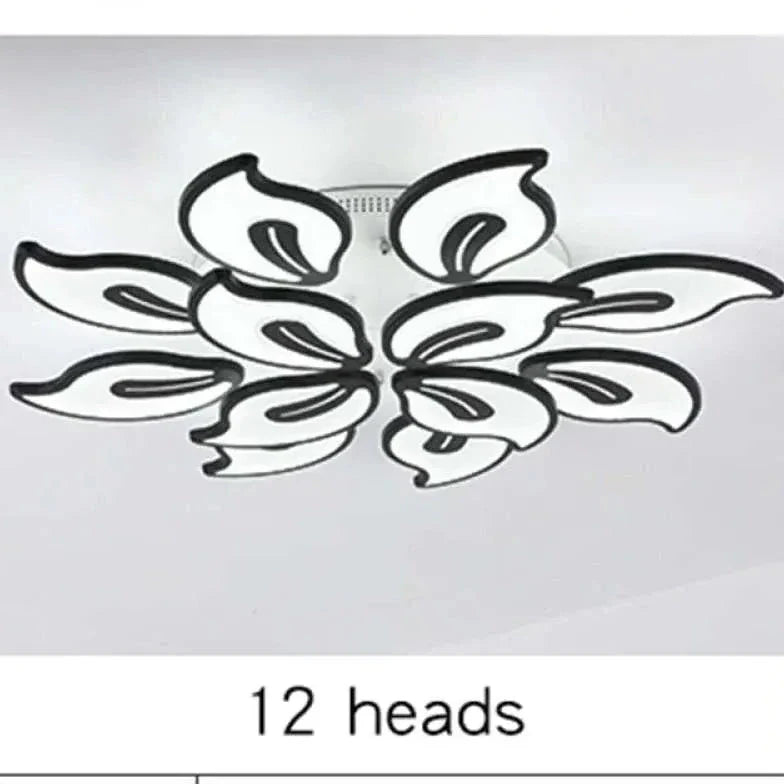 Petal-Shaped Modern Living Room Ceiling Light