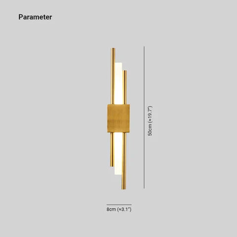 Contemporary Double Light Bar Wall lights