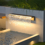 Waterfall LED Outdoor Wall Lights