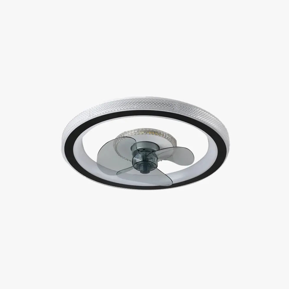 LED Round Ceiling Fan with Light