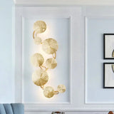 Statement Wall Lights for Living Room Gold