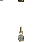 Art Sculpture Bedroom Crystal Pendant Light