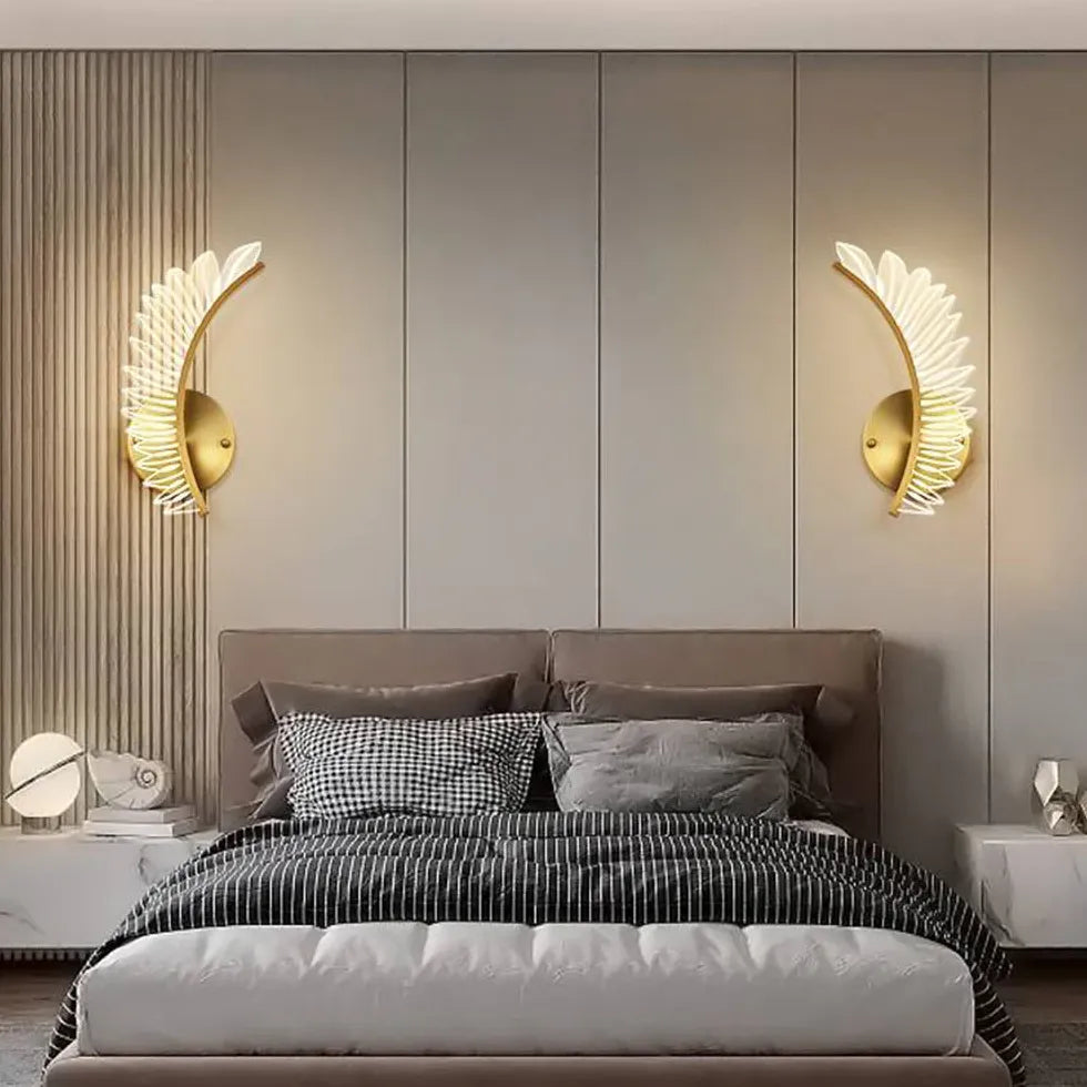 Wing Shaped Crystal Wall ights