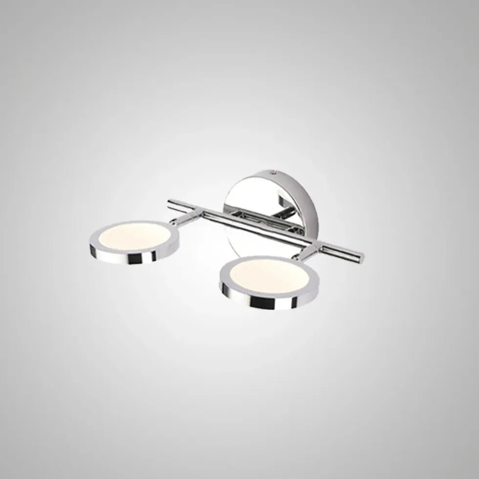 Chrome Round Adjustable Bathroom Wall Lights