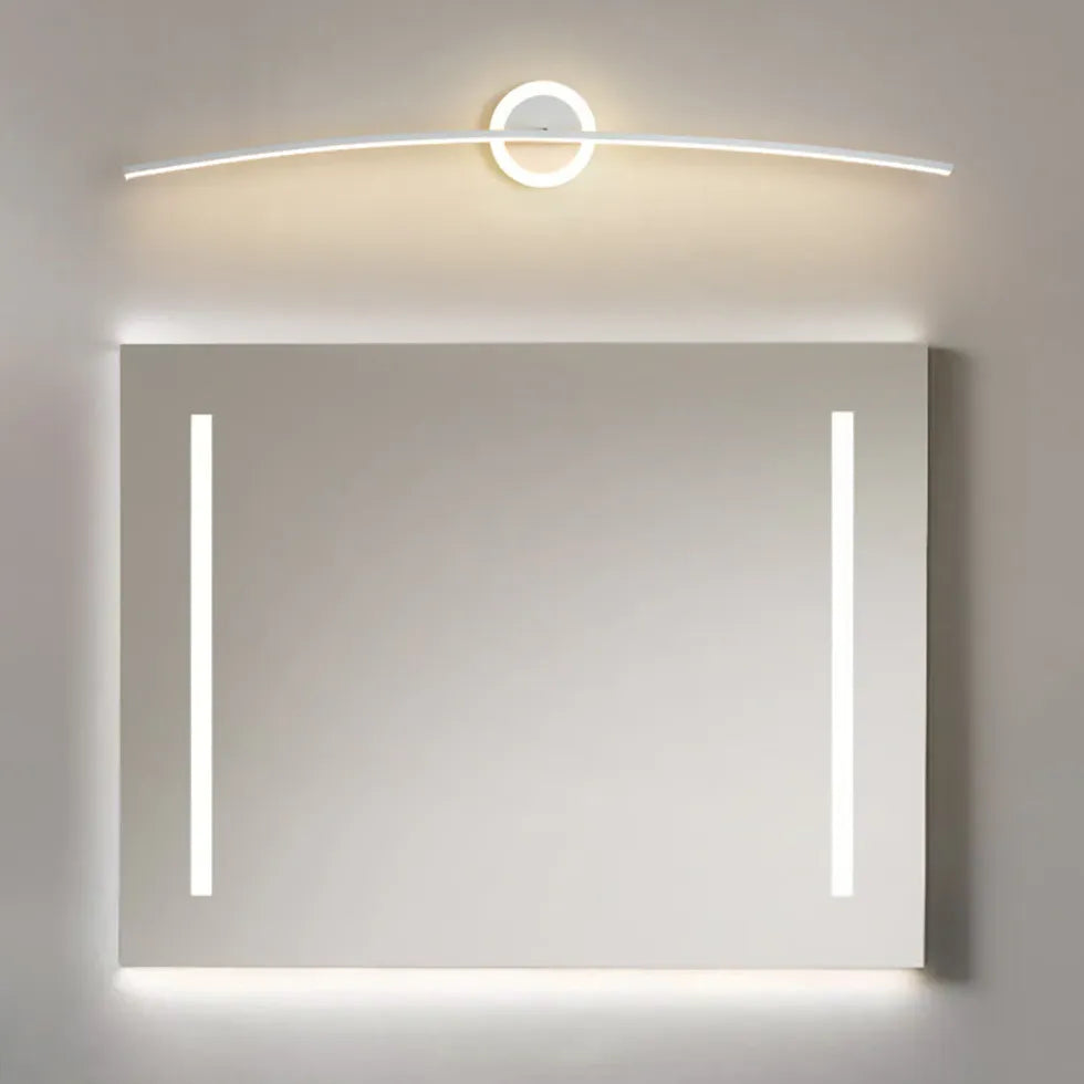 Arc White Led Bathroom Mirror Lights