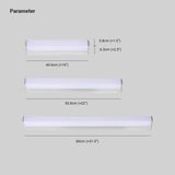 Rectangular Led White Bathroom Wall Lights