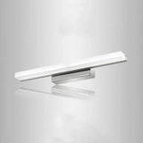 Silver Steel Led Bathroom Mirror Lights