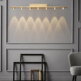 Brushed Process Led Gold Wall Lights