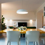 Disc Glossy Modern Single Head Pendant Light