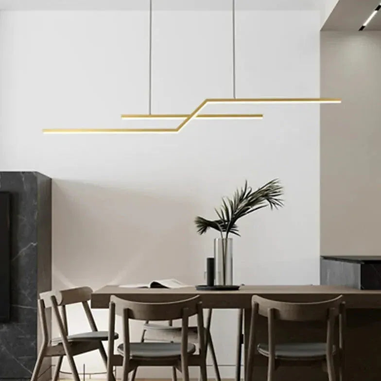 Linear Minimalist for Dining Room Pendant Light