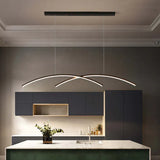 Geometric Strips Kitchen Pendant Light