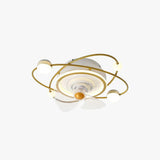 Planets Orbiting Modern Ceiling Fan With Light