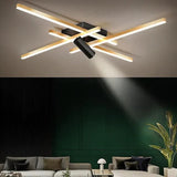 Crossing Lines LED Modern Flush Ceiling Lights