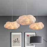 Cotton Ball Modern White Pendant Light