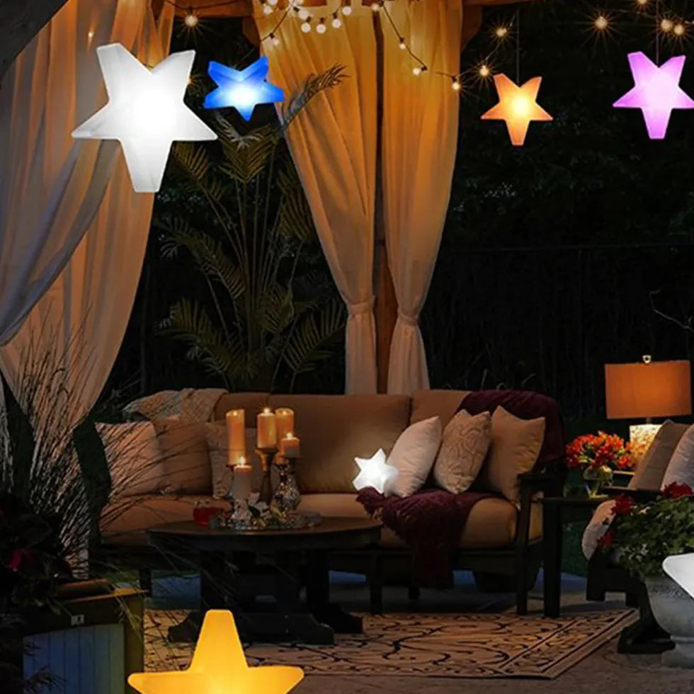 Star Shaped RGB Usb Outdoor Lights