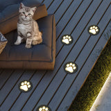 Black Paw Led Ground Outdoor Lights