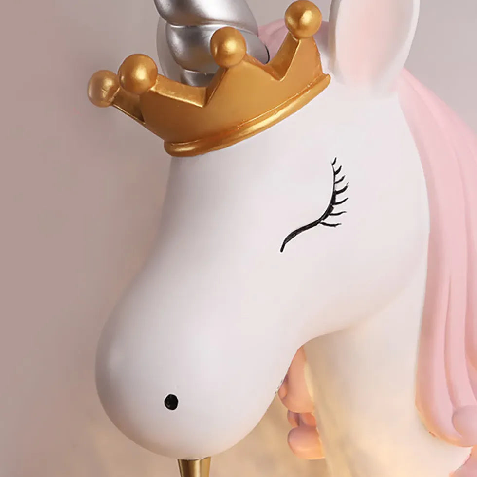 Unicorn Cartoon Children's Bedroom Wall Lights