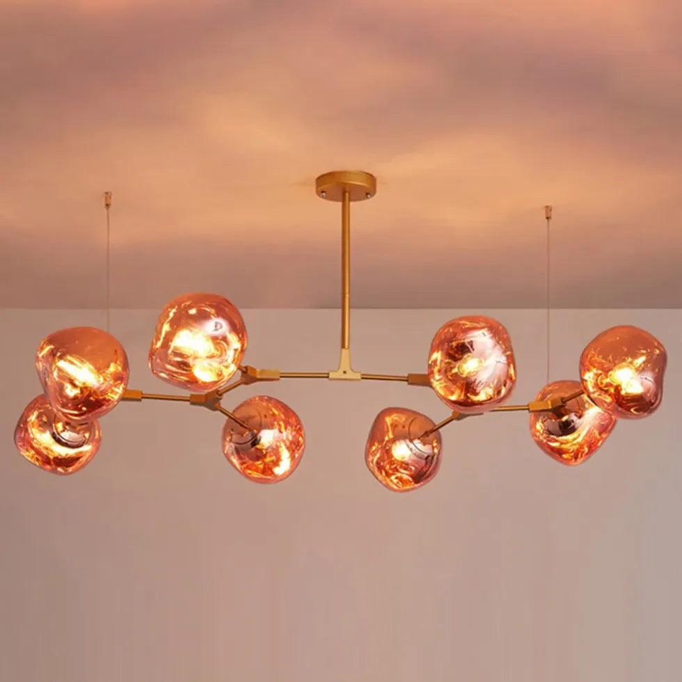 Irregular Bubble Shape Modern Living  Room Pendant Light