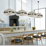 Mirror Hemisphere Kitchen Pendant Light