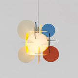 Circular Abstract Dining Room Pendant Light